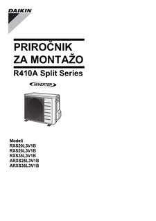 RXS20-35L3_ARXS25-35L3_3PSL381941-1_Installation manuals_Slovenian download